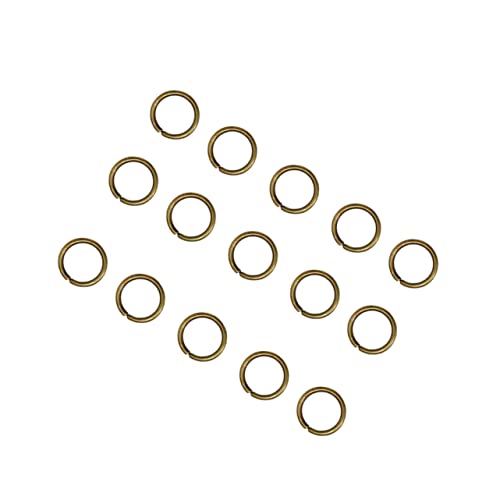 IWOWHERO 200 Stück offene Ringe für Schmuck Schlüssel silberne Biegeringe Kreis Jump-Ring- Sprungringe bastelzeug armband schlusselketten die schlü the key geteilte Ringe IWOWHERO 200 Stück offene Ringe für Schmuck Schlüssel silberne Biegeringe Kreis Jump-Ring- Sprungringe bastelzeug armband schlusselketten die schlü the key geteilte Ringe von IWOWHERO