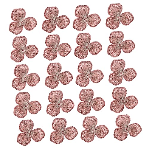IWOWHERO 20Stücke Stickpflaster Blumenapplikationen DIY Bekleidungszubehör Gestickte Patches für Kleidung Taschen Hüte und Mehr Details Langlebig und Vielseitig Einsetzbar von IWOWHERO