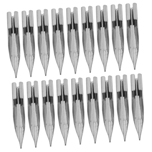 IWOWHERO 25 Stück Stift Kopf Ersatzfedern Für Füllfederhalter Ersatz Für Füllfederhalterspitzen Bemerkenswerte Stiftspitzen Schreibtipps Farbspitzenmarker Bemerkenswerte Federn Silver Gold IWOWHERO 25 Stück Stift Kopf Ersatzfedern Für Füllfederhalter Ersatz Für Füllfederhalterspitzen Bemerkenswerte Stiftspitzen Schreibtipps Farbspitzenmarker Bemerkenswerte Federn Silver Gold von IWOWHERO