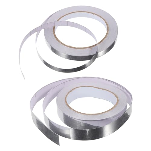 IWOWHERO 2Rollen Bastelband Selbstklebendes Dekoratives Klebeband Metallisiertem für Scrapbooking DIY Projekte und Geschenkverpackungen IWOWHERO 2Rollen Bastelband Selbstklebendes Dekoratives Klebeband Metallisiertem für Scrapbooking DIY Projekte und Geschenkverpackungen von IWOWHERO