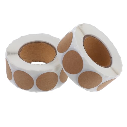 IWOWHERO 2Rollen DIY Aufkleber für Kraftpapier Etiketten Beschreibbar Selbstklebend für Hochzeiten und Persönliche Dekorationen IWOWHERO 2Rollen DIY Aufkleber für Kraftpapier Etiketten Beschreibbar Selbstklebend für Hochzeiten und Persönliche Dekorationen von IWOWHERO