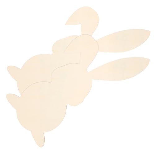 IWOWHERO 2Stücke DIY Holzkaninchen Anhänger für Ostern Leere Holzscheiben zur Kreativen Dekoration für Zuhause Schule und Osterfeiern Natürliche und Langlebige Materialien IWOWHERO 2Stücke DIY Holzkaninchen Anhänger für Ostern Leere Holzscheiben zur Kreativen Dekoration für Zuhause Schule und Osterfeiern Natürliche und Langlebige Materialien von IWOWHERO