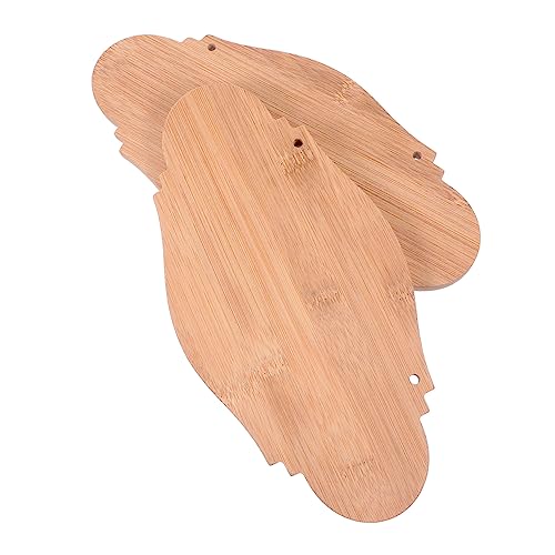 IWOWHERO 2Stücke Unvollendete Holzschilder zum Hängen DIY Dekoration Holzplaketten für Bastelprojekte für Persönliche Gestaltung und Freizeitaktivitäten IWOWHERO 2Stücke Unvollendete Holzschilder zum Hängen DIY Dekoration Holzplaketten für Bastelprojekte für Persönliche Gestaltung und Freizeitaktivitäten von IWOWHERO