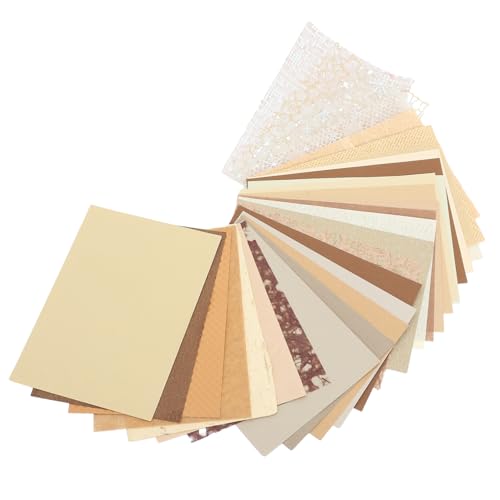 IWOWHERO 30 Blatt Collagepapiermaterialpaket Schrott Sammelalbum Scrapbooking -Papier Journaling Planer Papier für DIY Scrapbook-Materialien Hintergrundpapier für Scrapbooking von IWOWHERO