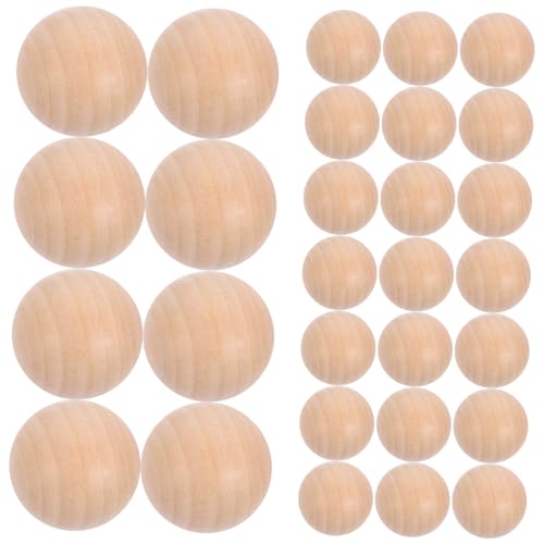 IWOWHERO 30 Stück Bastelperlen selber machen Mini zum Basteln Hartholz natürliche runde Perle groß DIY Schmuckzubehör Holzperlen für Dekoration runde Holzkugel einfache Holzperlen Bambus IWOWHERO 30 Stück Bastelperlen selber machen Mini zum Basteln Hartholz natürliche runde Perle groß DIY Schmuckzubehör Holzperlen für Dekoration runde Holzkugel einfache Holzperlen Bambus von IWOWHERO