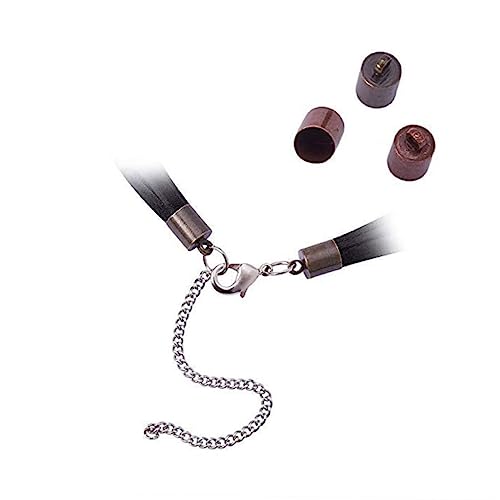 IWOWHERO 300Stücke Messing Endkappen für Lederbänder DIY Schmuckzubehör für Armbänder und Quastenherstellung Kompatibel mit Verschiedenen Schnurarten IWOWHERO 300Stücke Messing Endkappen für Lederbänder DIY Schmuckzubehör für Armbänder und Quastenherstellung Kompatibel mit Verschiedenen Schnurarten von IWOWHERO