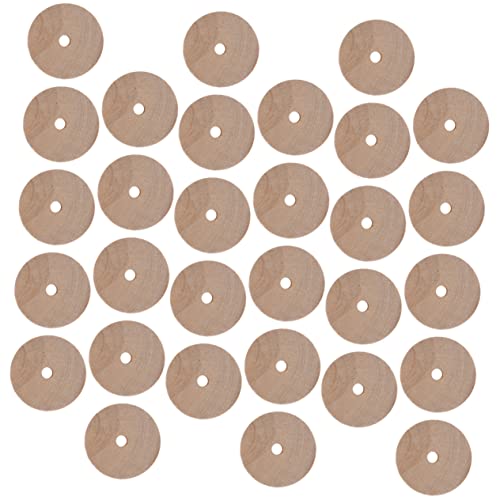 IWOWHERO 30Stücke Holzräder für Spielzeugautos DIY Handwerkszubehör für Kreative Projekte und Langlebig für Kinderhandwerk und Malerei IWOWHERO 30Stücke Holzräder für Spielzeugautos DIY Handwerkszubehör für Kreative Projekte und Langlebig für Kinderhandwerk und Malerei von IWOWHERO