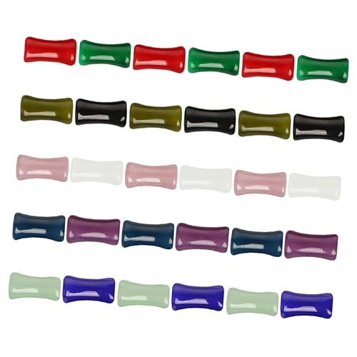 IWOWHERO 30Stücke Lose Perlen Glasperlen Für DIY Schmuckherstellung Für Armbänder Halsketten Und Ohrringe Bastelzubehör Für Schmuckliebhaber IWOWHERO 30Stücke Lose Perlen Glasperlen Für DIY Schmuckherstellung Für Armbänder Halsketten Und Ohrringe Bastelzubehör Für Schmuckliebhaber von IWOWHERO