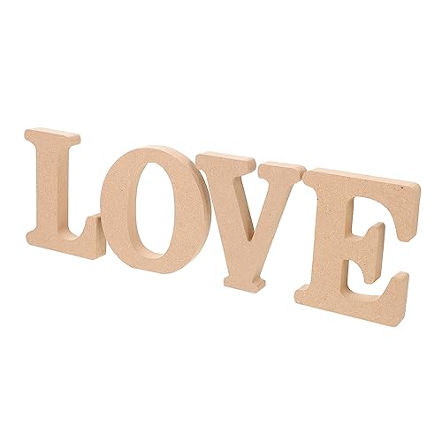 IWOWHERO 4 Stück Ornamente Des Englischen Alphabets Partydekorationen Tischdekoration Esstischdekor Abschlussfeier Handwerkliches Tischdeckel Schreibtischdekore Für Den Haushalt Holz IWOWHERO 4 Stück Ornamente Des Englischen Alphabets Partydekorationen Tischdekoration Esstischdekor Abschlussfeier Handwerkliches Tischdeckel Schreibtischdekore Für Den Haushalt Holz von IWOWHERO