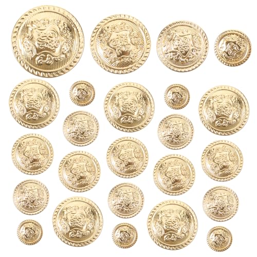 IWOWHERO 40 Stück Retro-metallknöpfe Kleidungsstück Anzugsjackenknopf Antiquität Knöpfe Zum Nähen Goldknöpfe Runden Anzüge Runder Nähknopf Anzug Zum Nähen Von Knöpfen Blazerknöpfe Golden IWOWHERO 40 Stück Retro-metallknöpfe Kleidungsstück Anzugsjackenknopf Antiquität Knöpfe Zum Nähen Goldknöpfe Runden Anzüge Runder Nähknopf Anzug Zum Nähen Von Knöpfen Blazerknöpfe Golden von IWOWHERO