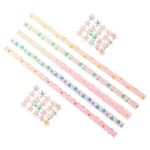 IWOWHERO 400 Stück Origami Papier Glänzende Faltpapierstreifen für DIY Sterne Bastelprojekte und Dekoration für und Festlichkeiten IWOWHERO 400 Stück Origami Papier Glänzende Faltpapierstreifen für DIY Sterne Bastelprojekte und Dekoration für und Festlichkeiten von IWOWHERO