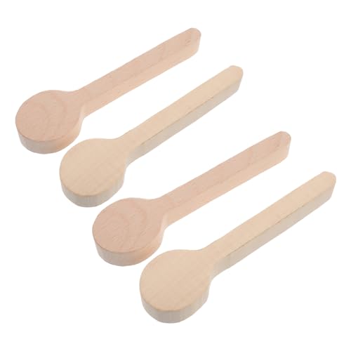 IWOWHERO 4Stücke Holzlöffel Rohlinge Buchenholz Unvollendete Holzschnitzsets für DIY Projekte Vielseitige Verwendung und Handwerk für Bastelarbeiten IWOWHERO 4Stücke Holzlöffel Rohlinge Buchenholz Unvollendete Holzschnitzsets für DIY Projekte Vielseitige Verwendung und Handwerk für Bastelarbeiten von IWOWHERO
