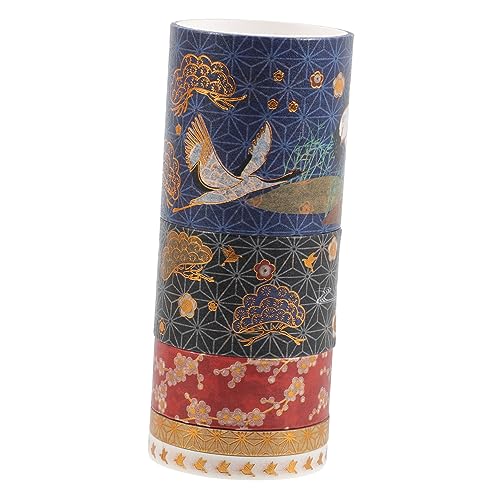 IWOWHERO 5 Rollen Scrapbooking-Bänder the washi tape multifunktionales klebeband Scrapbook-Klebebänder klebestring dekorativ Heftband Washi Tapes zum Basteln papierklebeband selber machen IWOWHERO 5 Rollen Scrapbooking-Bänder the washi tape multifunktionales klebeband Scrapbook-Klebebänder klebestring dekorativ Heftband Washi Tapes zum Basteln papierklebeband selber machen von IWOWHERO