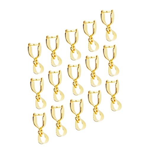 IWOWHERO 50 Stück Melonenkern Schnallen Zubehör Große Klemme Große Perlen Schlüsselverschlüsse Charms Verbinder Anhänger Plattierte Halskette Bügel Perle Klobige Crimp IWOWHERO 50 Stück Melonenkern Schnallen Zubehör Große Klemme Große Perlen Schlüsselverschlüsse Charms Verbinder Anhänger Plattierte Halskette Bügel Perle Klobige Crimp von IWOWHERO