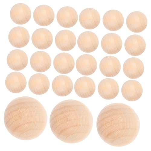 IWOWHERO 50 Stück Runde Holzkugeln aus Natürlichem Lotus Holz ohne Loch Glatte Oberfläche Stabile DIY Bastelperlen für Schmuckherstellung Malen und Handwerksprojekte IWOWHERO 50 Stück Runde Holzkugeln aus Natürlichem Lotus Holz ohne Loch Glatte Oberfläche Stabile DIY Bastelperlen für Schmuckherstellung Malen und Handwerksprojekte von IWOWHERO