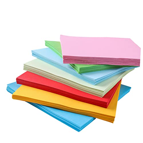 IWOWHERO 500 Stück Buntes Origami Baupapier verschiedene Farben Farbpapier zum Basteln für Origami-Papier in verschiedenen Farben handgeschöpftes farbiges Papier IWOWHERO 500 Stück Buntes Origami Baupapier verschiedene Farben Farbpapier zum Basteln für Origami-Papier in verschiedenen Farben handgeschöpftes farbiges Papier von IWOWHERO