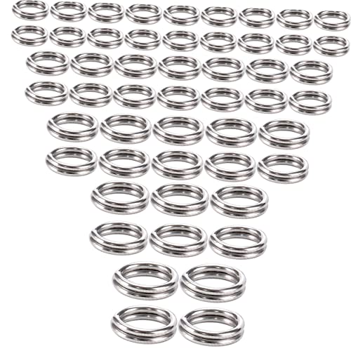IWOWHERO 500 Stück Zubehör Für Angelgeräte Geteilte Ringe Schlüssel Schmuck Herstellung Verbindungsringe Für Armbänder Mehrzweck-biegeringe Armband Biegering Rostfreier Stahl IWOWHERO 500 Stück Zubehör Für Angelgeräte Geteilte Ringe Schlüssel Schmuck Herstellung Verbindungsringe Für Armbänder Mehrzweck-biegeringe Armband Biegering Rostfreier Stahl von IWOWHERO