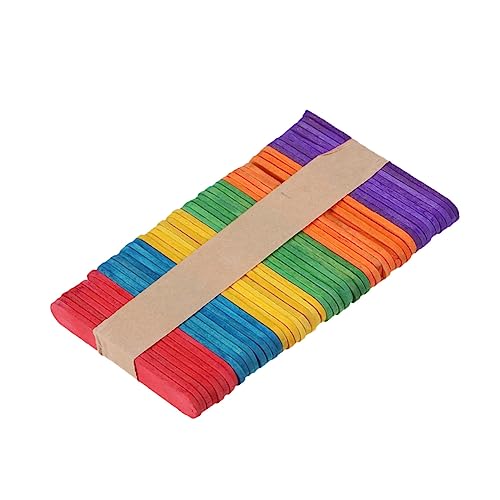 IWOWHERO 50Stücke DIY Holzstäbchen für Farbenfroh Handgefertigt für Bastelprojekte Modellbau Skulpturen und Spiele IWOWHERO 50Stücke DIY Holzstäbchen für Farbenfroh Handgefertigt für Bastelprojekte Modellbau Skulpturen und Spiele von IWOWHERO