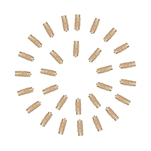 IWOWHERO 50Stücke Schraubverschlüsse für DIY Schmuck Endtippkappen für Armbänder Goldene Verbindungselemente für Schmuckherstellung Hochwertige Schmuckverschlüsse von IWOWHERO