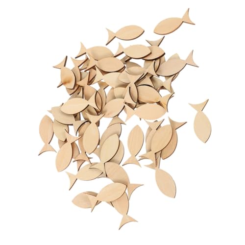 IWOWHERO 50Stücke Unfertige Holzfische Ausschnitte Für DIY Malerei Und Dekoration Mini Holzscheiben Zur Kreativen Gestaltung Für Tischdeko Und Bastelprojekte IWOWHERO 50Stücke Unfertige Holzfische Ausschnitte Für DIY Malerei Und Dekoration Mini Holzscheiben Zur Kreativen Gestaltung Für Tischdeko Und Bastelprojekte von IWOWHERO
