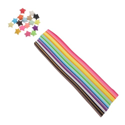 IWOWHERO 540 Stk Wunschflasche Origami bastelkasten buntpapier manifold origami Origami-Sternenpapier Papierstreifen für Sterne Origami-Sternenstreifen Sterne aus Papier Colorful IWOWHERO 540 Stk Wunschflasche Origami bastelkasten buntpapier manifold origami Origami-Sternenpapier Papierstreifen für Sterne Origami-Sternenstreifen Sterne aus Papier Colorful von IWOWHERO