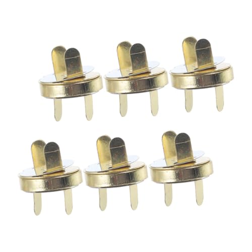 IWOWHERO 6 Metallsätze 1,8 Cm Magnetic Snap-tasten Für Brieftaschen No-sew Nahtlose Unsichtbare Magnetische Klasins Geldbeutelzubehör Herstellen von IWOWHERO