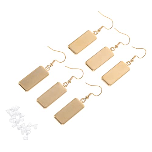 IWOWHERO 6 Stück Perlenohrringe Diy Zubehör Ohrringe Zum Selbermachen Von Zubehör Diy Ohrringe Charms Kit Material Für Ohrschmuck Selber Machen Golden Rostfreier Stahl IWOWHERO 6 Stück Perlenohrringe Diy Zubehör Ohrringe Zum Selbermachen Von Zubehör Diy Ohrringe Charms Kit Material Für Ohrschmuck Selber Machen Golden Rostfreier Stahl von IWOWHERO
