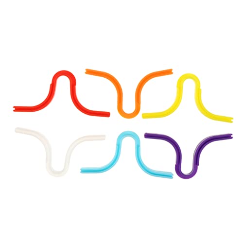 IWOWHERO 6Stücke Silikon Beschlag Nasenbrückenpolster Für Masken Nasenclips Für Besseren Sitz Und Komfort Für Brillenträger Rutschfest Und Weich Masken Nasenbrückenstreifen von IWOWHERO