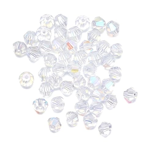 IWOWHERO 720 Stück Perlen für Schmuckhersteller bastelmaterial für bastelsets für armbandage Edelsteine Quarz Perlen zum Selbermachen von Schmuck Kristallperlen selber machen von IWOWHERO