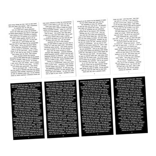 IWOWHERO Retro Inspirierende Worte Aufkleber Handwerk Für Hand Scrapbook Notebook Tagebuch von IWOWHERO