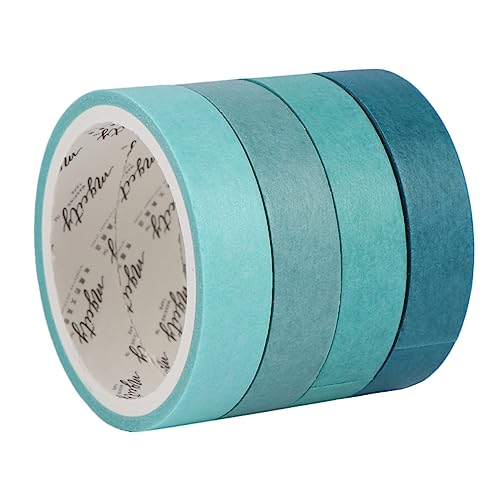 IWOWHERO 8 Stück Washi-Tape Abdeckband Masse Papier dekoratives Klebeband Etikett sortiert Wickelband Junk-Journal-Aufkleber das Washi -Band Scrapbooking Washi Tape gelbes Klebeband Green IWOWHERO 8 Stück Washi-Tape Abdeckband Masse Papier dekoratives Klebeband Etikett sortiert Wickelband Junk-Journal-Aufkleber das Washi -Band Scrapbooking Washi Tape gelbes Klebeband Green von IWOWHERO