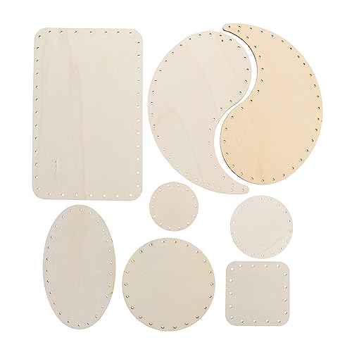 IWOWHERO 8 Stück unfertige Holzspäne holzblock holzbrikett holzpanele holzbretter bauholz holzbohlen Anhänger Oval multi Wand Holzausschnitte Graffiti-Holzscheiben leere Holzscheiben IWOWHERO 8 Stück unfertige Holzspäne holzblock holzbrikett holzpanele holzbretter bauholz holzbohlen Anhänger Oval multi Wand Holzausschnitte Graffiti-Holzscheiben leere Holzscheiben von IWOWHERO