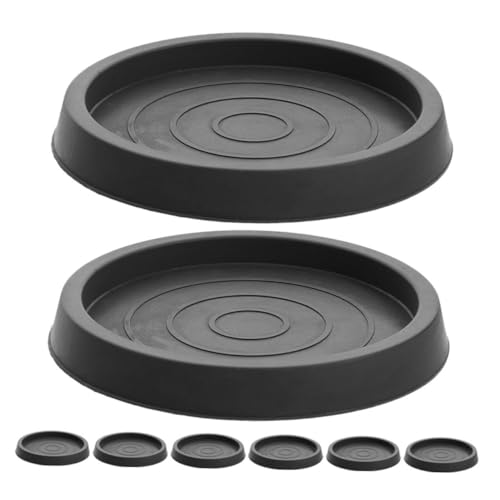 IWOWHERO 8Stücke Möbeluntersetzer aus Gummi rutschfeste Möbelgleiter für Tisch Stuhl und Sofa Bodenschutz für Möbelbeine Möbelpads für Sichere Nutzung Verschiedenen Böden von IWOWHERO