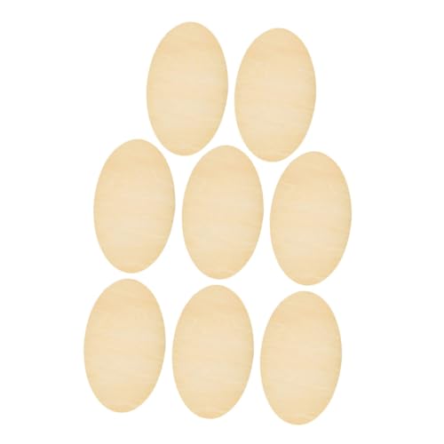 IWOWHERO 8pcs Unvollendete Hölzerne Ovale Ausschnitte Für DIY -malerei Und Heimdekoration Holzstücke Für Personalisierte Kunst- Und Handwerksprojekte Ideal Für Holzhandwerksvorräte IWOWHERO 8pcs Unvollendete Hölzerne Ovale Ausschnitte Für DIY -malerei Und Heimdekoration Holzstücke Für Personalisierte Kunst- Und Handwerksprojekte Ideal Für Holzhandwerksvorräte von IWOWHERO