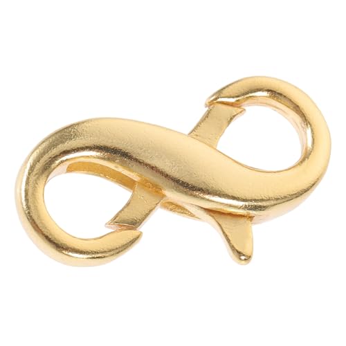 IWOWHERO Armband-Gliederschließe armband zubehör armbandverschluss goldknöpfe Armbandzubehör für Silber Klaue DIY Schmuckherstellungsmaterial handgefertigte Armbänder Schnallen Golden von IWOWHERO
