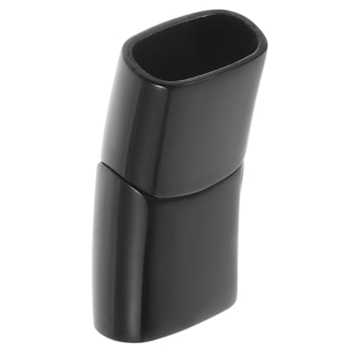 IWOWHERO Armbandschließe Aus Edelstahl Geformt Schmuck Mit Magnetverschluss Schmuck Halskette Schnalle Magnetischer Diy-verschluss Halskettenverschlüsse Selber Machen Black Rostfreier Stahl von IWOWHERO