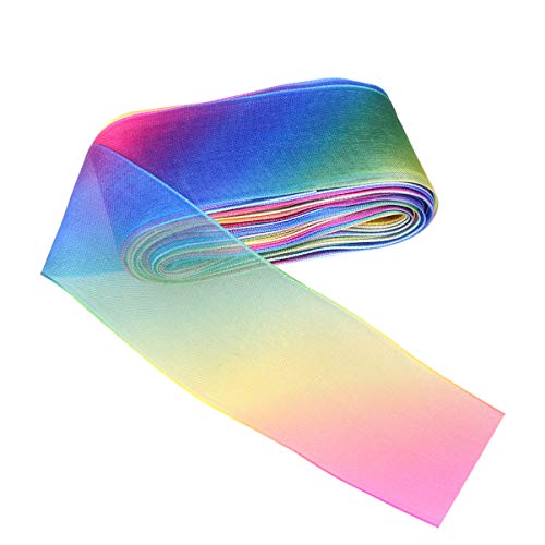 IWOWHERO DIY Chiffon Band Yards Gradient Druck Haarschmuck Materialien Für Bastelarbeiten Dekoration Und Geschenkverpackungen Farbe IWOWHERO DIY Chiffon Band Yards Gradient Druck Haarschmuck Materialien Für Bastelarbeiten Dekoration Und Geschenkverpackungen Farbe von IWOWHERO