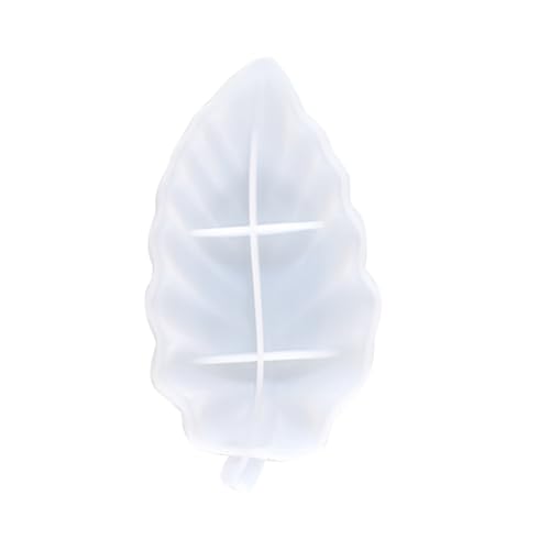 IWOWHERO DIY Silikonform für Aufbewahrungstablett Blattform Wiederverwendbar und Langlebig Glatte Oberfläche für Epoxidharz Obstteller und Kreative Bastelprojekte von IWOWHERO