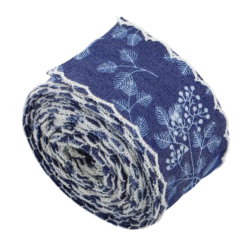 IWOWHERO Denimband für Diy Projekte Langlebiges Blaues Stoffband mit Modernem Rand für Haarschleifen Bekleidung und Kreative Bastelideen Breit Yards IWOWHERO Denimband für Diy Projekte Langlebiges Blaues Stoffband mit Modernem Rand für Haarschleifen Bekleidung und Kreative Bastelideen Breit Yards von IWOWHERO