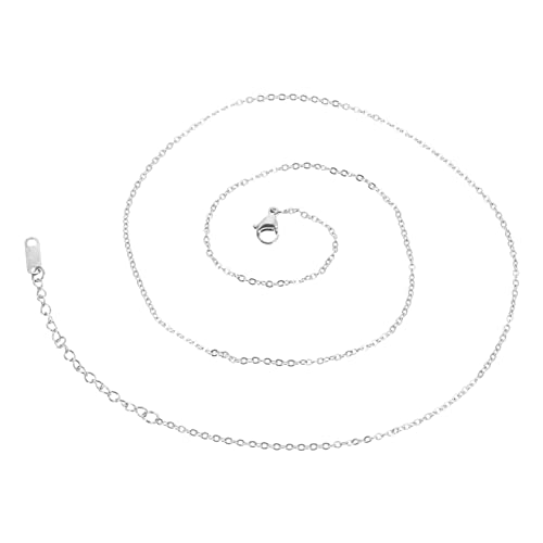 IWOWHERO Die Kette Verlängerung Silber Klaue Halskette Für Extender Gliederkette Aus Edelstahl Diy-kette Massenschmuckherstellungsketten Ketten Verbinden Diy Liefert Silver Rostfreier Stahl IWOWHERO Die Kette Verlängerung Silber Klaue Halskette Für Extender Gliederkette Aus Edelstahl Diy-kette Massenschmuckherstellungsketten Ketten Verbinden Diy Liefert Silver Rostfreier Stahl von IWOWHERO