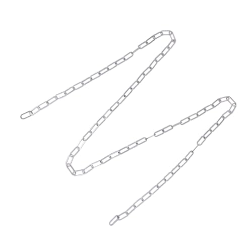 IWOWHERO Edelstahl Gliederkette Lange DIY Interlocking Chain für Halskette Damen und Umwandlung zur Kettentasche Robust und Vielseitig zum Schmuckherstellen IWOWHERO Edelstahl Gliederkette Lange DIY Interlocking Chain für Halskette Damen und Umwandlung zur Kettentasche Robust und Vielseitig zum Schmuckherstellen von IWOWHERO