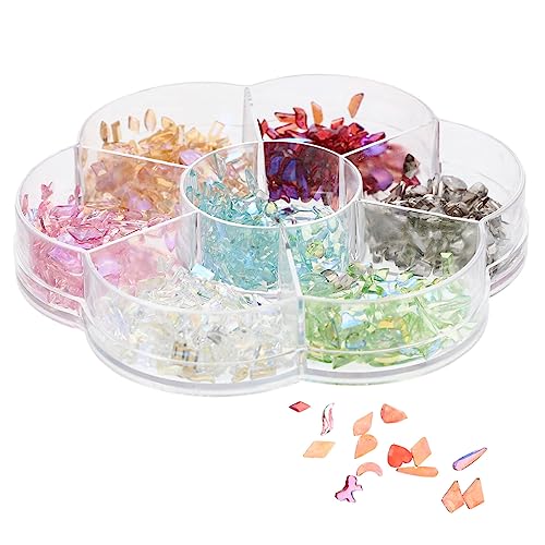 IWOWHERO Edelstein Nagelkristalle Harz für Maniküre und Nageldekoration Kristallperlen Flower Box Vielseitig Einsetzbar für Körperdekoration IWOWHERO Edelstein Nagelkristalle Harz für Maniküre und Nageldekoration Kristallperlen Flower Box Vielseitig Einsetzbar für Körperdekoration von IWOWHERO