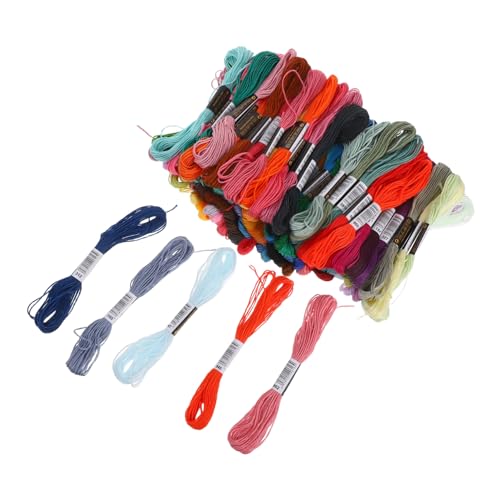 IWOWHERO Farben Stickgarn Set für Diy Kreuzstich und Handarbeiten Vielseitiges Tragbares Stickgarn mit Nadeln Geeignet für Anfänger und Fortgeschrittene Lebendige Farben für Bastelprojekte IWOWHERO Farben Stickgarn Set für Diy Kreuzstich und Handarbeiten Vielseitiges Tragbares Stickgarn mit Nadeln Geeignet für Anfänger und Fortgeschrittene Lebendige Farben für Bastelprojekte von IWOWHERO
