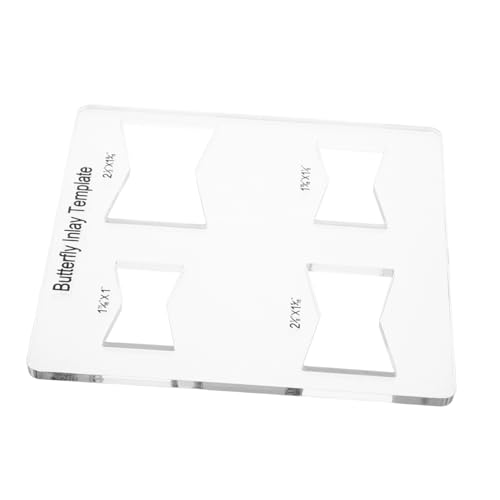 IWOWHERO Holzbearbeitungswerkzeuge Router-vorlagen Für Die Holzbearbeitung Frässchablonen Für Holz Holzbearbeitungsvorrichtungen Fräsvorlage Für Die Holzbearbeitung Transparent Acryl IWOWHERO Holzbearbeitungswerkzeuge Router-vorlagen Für Die Holzbearbeitung Frässchablonen Für Holz Holzbearbeitungsvorrichtungen Fräsvorlage Für Die Holzbearbeitung Transparent Acryl von IWOWHERO