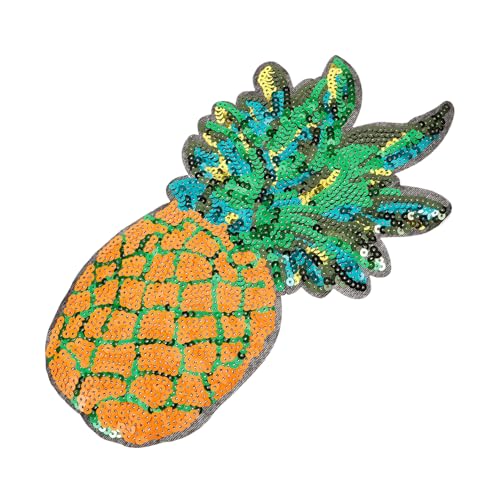 IWOWHERO Kompakte Hut Patches Ananasform Glänzende Bestickte Sequin Patches Für Kleidung Aufnäher Zum Aufbügeln Dekoration Für Hüte Und DIY Projekte IWOWHERO Kompakte Hut Patches Ananasform Glänzende Bestickte Sequin Patches Für Kleidung Aufnäher Zum Aufbügeln Dekoration Für Hüte Und DIY Projekte von IWOWHERO