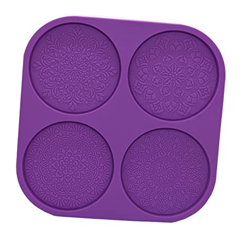 IWOWHERO Kristall Epoxid Silikonform Mandala Muster Untersetzer Gießform für DIY Handwerk Langlebig und Einfach zu Entformen Wiederverwendbar für Projekte IWOWHERO Kristall Epoxid Silikonform Mandala Muster Untersetzer Gießform für DIY Handwerk Langlebig und Einfach zu Entformen Wiederverwendbar für Projekte von IWOWHERO