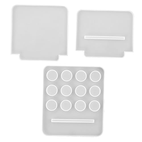 IWOWHERO Lagerregal-formen 3er-set Silikon-bastelformen Löcher Zum Organisieren Von Regalen IWOWHERO Lagerregal-formen 3er-set Silikon-bastelformen Löcher Zum Organisieren Von Regalen von IWOWHERO