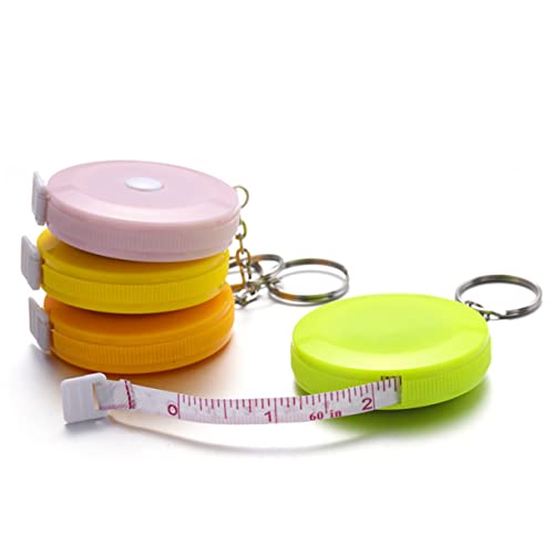 IWOWHERO Maßband hohe Präzision rollmassband measurement tape Tragbares Maßband Skalierung am Maßband Hochpräzises Maßband Größe Taille Herrscher metrisch Maßband Mini Maßband messen Yellow IWOWHERO Maßband hohe Präzision rollmassband measurement tape Tragbares Maßband Skalierung am Maßband Hochpräzises Maßband Größe Taille Herrscher metrisch Maßband Mini Maßband messen Yellow von IWOWHERO