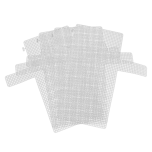 IWOWHERO Materialien Zur Taschenherstellung 4 Stück Mesh-kunststoffplatten Webmaschennetz Glatte Stickmuster IWOWHERO Materialien Zur Taschenherstellung 4 Stück Mesh-kunststoffplatten Webmaschennetz Glatte Stickmuster von IWOWHERO