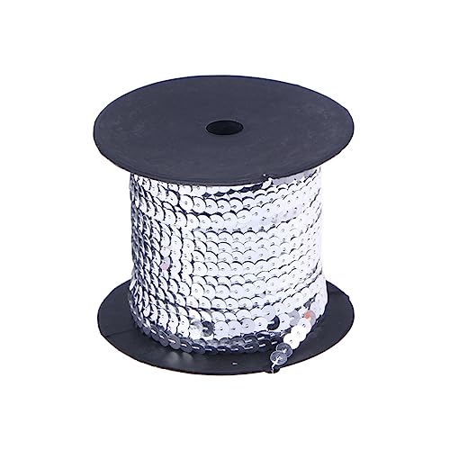 IWOWHERO Paillettenapplikation Pailletten Für Diy-kleidung Flache Pailletten Silver von IWOWHERO